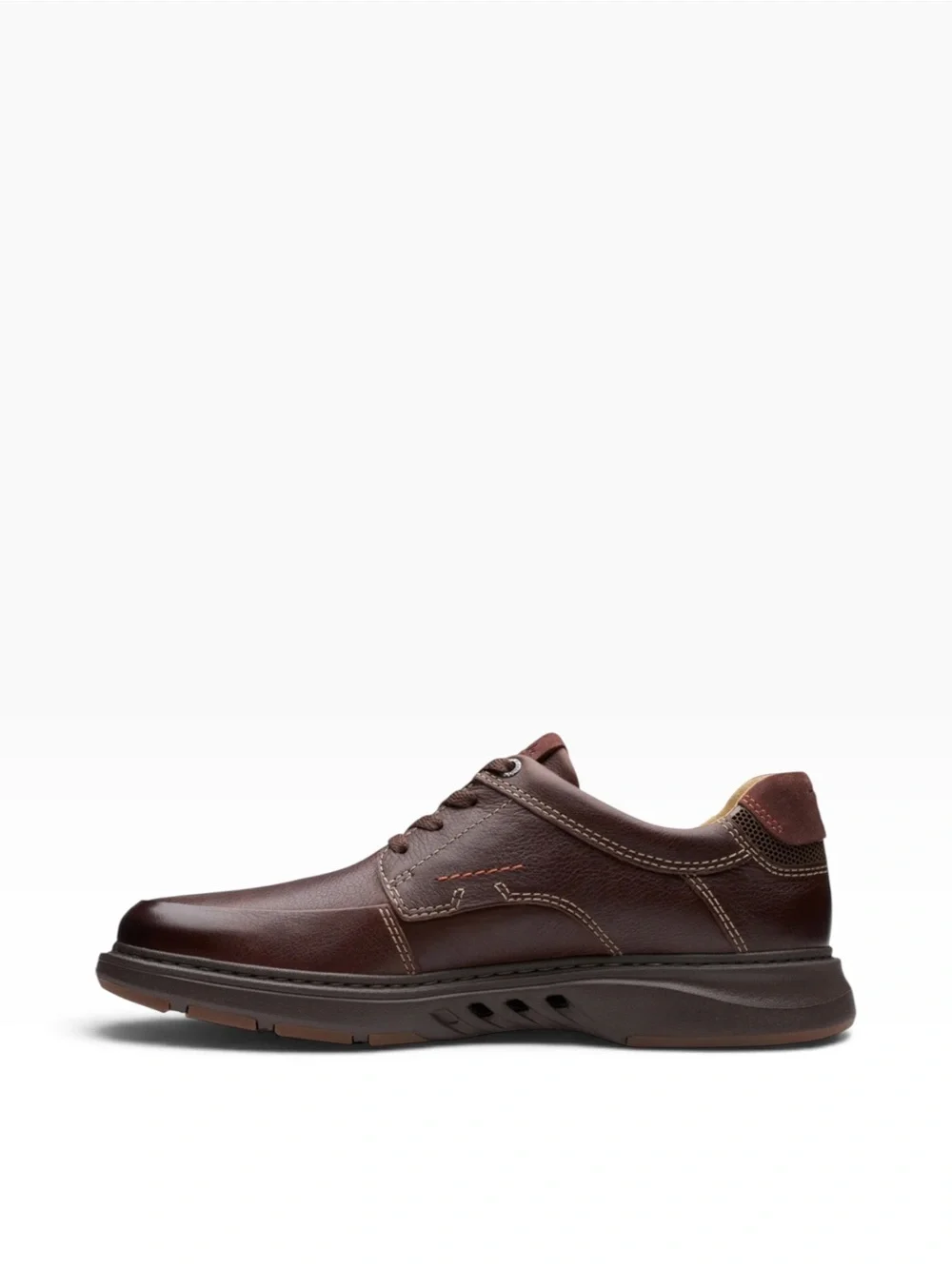 New Clarks Unstructured Bailey Lace Oxford Genuine Leather Lace-Up Comfort